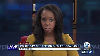 32-year-old man drowns at Boca Bash