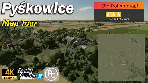 Pyśkowice | Map Tour | Farming Simulator 22