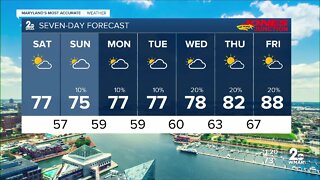 WMAR-2 News Weather at 11