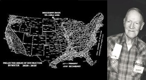 Time Traveler Reveals Map Of The U.S. After Major Catastrophes (2020-2025)