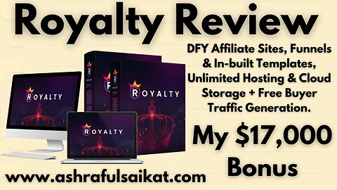 Royalty Review - Build Automated DFY Affiliate Sites (Art Flair)