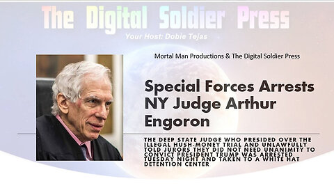 Special Forces Arrests NY Judge Arthur Engoron - 7/21/24..