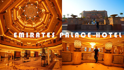 Emirates Palace Hotel Abu Dhabi / This 5 Star Hotel Is Insane