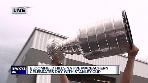 Bloomfield Hills native Maceachern celebrates day with Stanley Cup