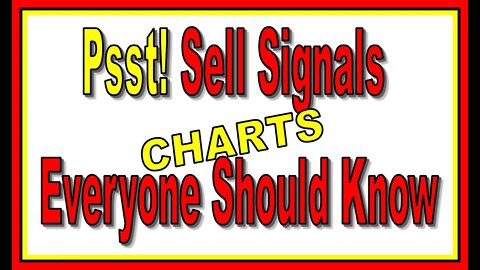 Psst! Sell Signals Everyone Should Know - #AMZN - #AMAZON - 1522