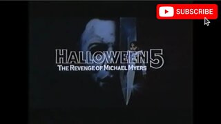 HALLOWEEN V - THE REVENGE OF MICHAEL MYERS (1989) Trailer [#VHSRIP #halloween5VHS]