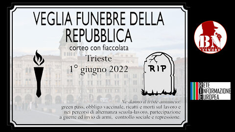 VEGLIA FUNEBRE DELLA REPUBBLICA - 1° GIUGNO 2022