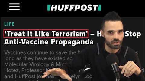"Treat it like Terrorism!" — COVID Propaganda Reaches New Level of Insanity