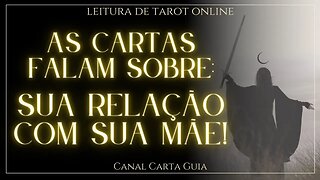 💞🫂 VOCÊ E SUA MÃE - COMO O TAROT VÊ O SEU RELACIONAMENTO COM A SUA MÃE 🌟 LEITURA ONLINE DE TAROT