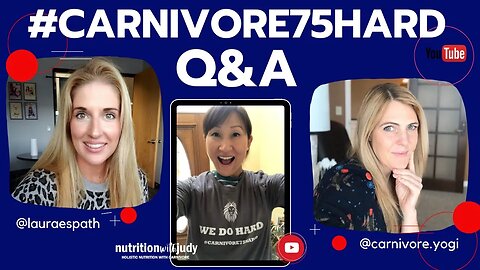 Carnivore75Hard Q&A with Laura Spath and Carnivore.Yogi: Answering your Carnivore Questions!