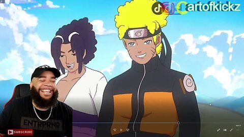 They turned black on them... Goku vs Naruto Rap Battle 3
