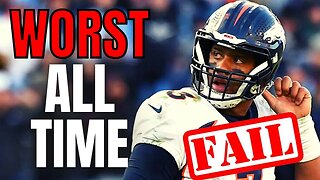 Russell Wilson Sets New Record For WORST SEASON EVER | The Broncos Have IMPLODED