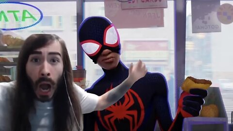 Moist Critical in across the spider verse