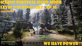 Icarus Survival Hard Mode LVL 0 Start - Ring Lake EP16