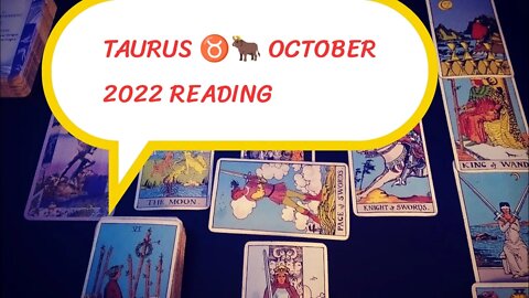 TAURUS ♉🐂 OCTOBER 2022 MONTHLY TAROT READING