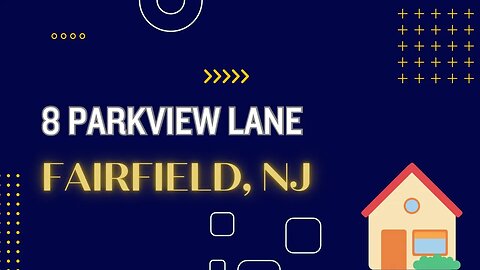 🏠🔑 8 Parkview Lane Fairfield, NJ • Cul-de-sac Dream