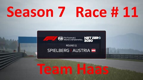 F1 Manager 2022 Season 7 Team Haas Race 11