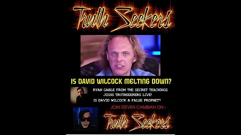 Is David Wilcock MELTING down?