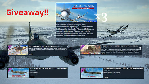 Giving away $330 worth of IL-2 DLC! | IL-2 Battle Of Stalingrad