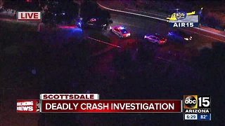 Deadly crash closes Hayden Road in Scottsdale