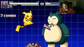 Pokemon Characters (Pikachu, Gengar, Snorlax, And Mew) VS Zombies In An Epic Battle In MUGEN