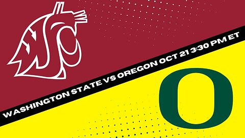 Oregon Ducks vs Washington State Cougars Prediction and Picks - College Football Picks Week 8
