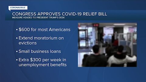 Congress approves COVID-19 relief bill