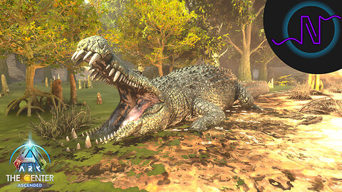 Taming the New Deinosuchus! - ARK: Survival Ascended The Center LE61