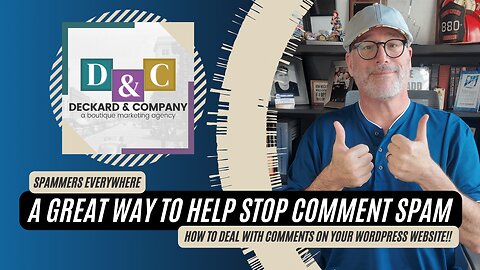 A Great Way to Stop Comment Spam on Your WordPress Website!