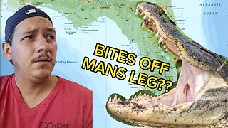 Man gets leg BITTEN OFF by Alligator!