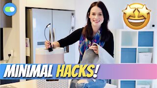 SUPER EASY MINIMALIST HACKS! 😎