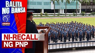 679 security personnel, ni-recall ng pnp sa gitna ng paghahanda sa nalalapit na BSKE 2023