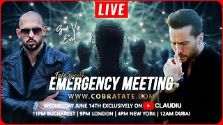 LIVE ANDREW TATE - EMERGENCY MEETING (New)