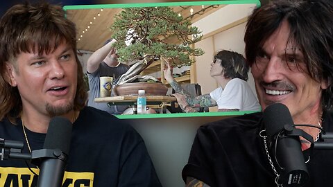 Tommy Lee LOVES Bonsai Trees