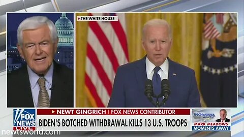 Newt Gingrich on Fox News Channel's The Ingraham Angle | August 26, 2021