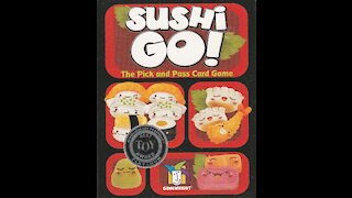 Sushi Go card game (2015, Gamewright) -- What's Inside