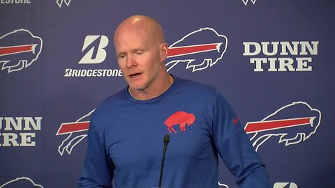 09/25 Sean McDermott meets with reporters before Patriots game