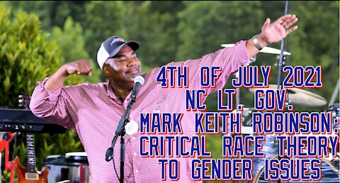 NC Lt. Gov. Mark Robinson On Independence Day With A Rousing Trump-like Speech
