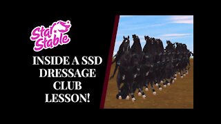 Inside a Metal Queens SSD CLUB DRESSAGE LESSON! Star Stable Quinn Ponylord