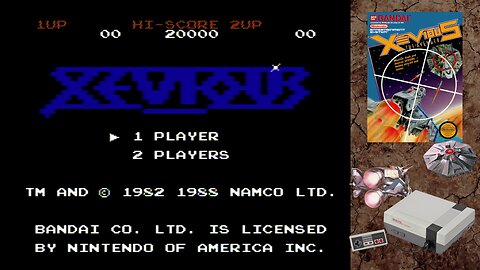 Xevious: The Avenger (Nintendo Entertainment System)