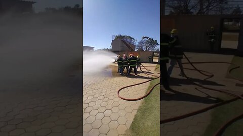 Curso Brigada de Incêndio - Guarda Civil Municipal Rio Pardo #treino