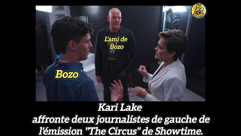 Kari Lake affronte deux journalistes de gauche de l'émission "The Circus" de Showtime