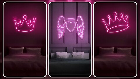 Decor your room with neon Lights
