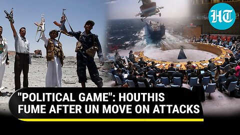 Iran-backed Houthis In Rage After UNSC Nod To U.S.-led Resolution On Red Sea Attacks | Watch