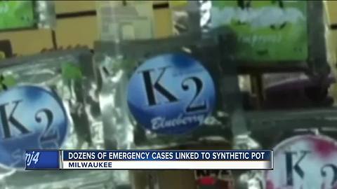 27 bleeding cases reported in Milwaukee from synthetic marijuana