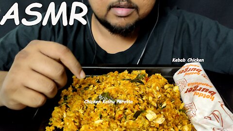 ASMR CHICKEN KOTHU PAROTTA MUKBANG 먹방 | EATING SOUNDS | EDWIN