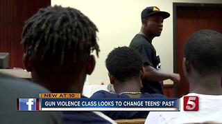Gun Violence Class Looks To Change Teens' Future