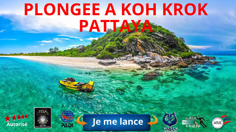 😜#Plongée a l'île de koh krok près de koh larn Pattaya