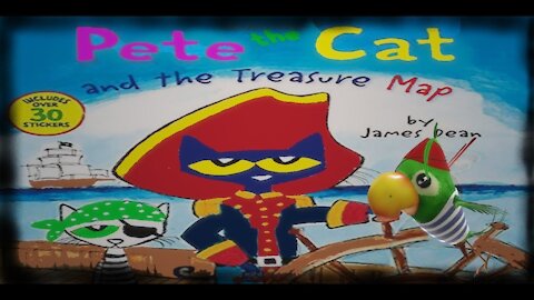 Pete the Cat and the Treasure Map by James Dean - Read Aloud