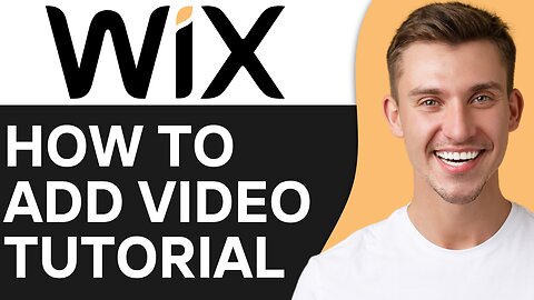 HOW TO ADD VIDEO TO WIX WEBSITE